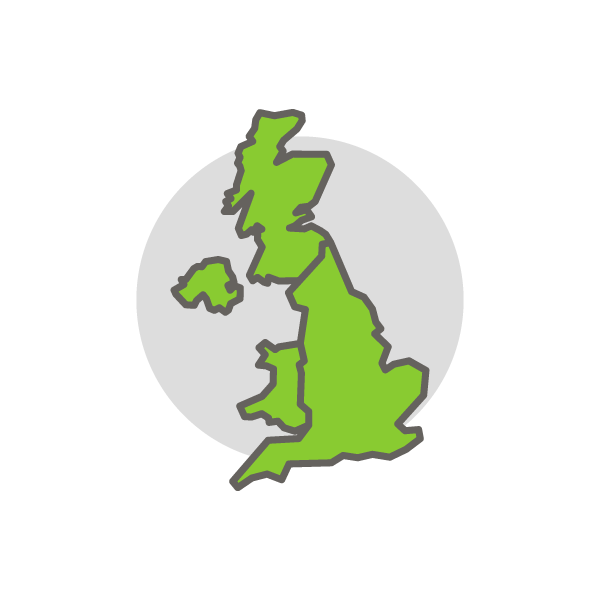 UK Map Icon